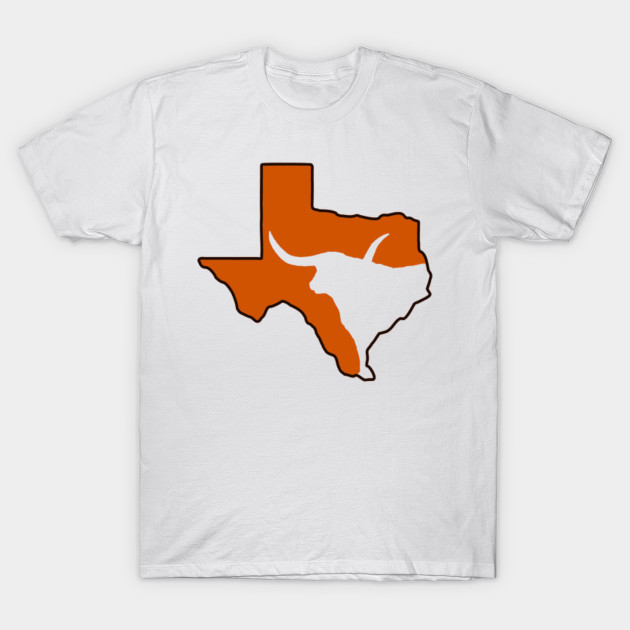 Longhorn Austin Texas T-Shirt-TOZ